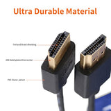 2.0 Hdmi Coiled Cable 4K Hdmi To Hdmi Cable High Speed Thin Hdmi Male To Male