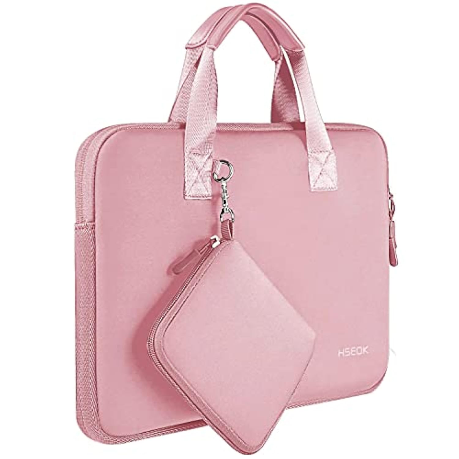 Laptop Sleeve 13.3-14 Inch Case With Small Pouch, Neoprene Computer Bag Compatible With Macbook Pro 14" M4/M3/M2/M1 2025-2021, Mac Air/Pro 13.3" And Most 13-14 Inch Notebooks,P02K01