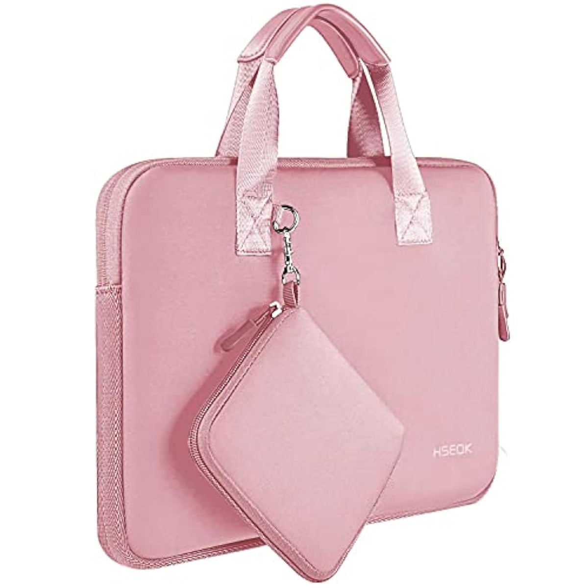 Laptop Sleeve 13.3-14 Inch Case With Small Pouch, Neoprene Computer Bag Compatible With Macbook Pro 14" M4/M3/M2/M1 2025-2021, Mac Air/Pro 13.3" And Most 13-14 Inch Notebooks,P02K01