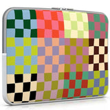 Laptop Sleeve 13 Inch For Macbook Air 13-13.6 Inch, Cute Laptop Case For Macbook Pro 13 Inch 14 Inch, Slim Protective Travel Carrying Case Sleeve For 14 Inch Chromebook, Hp, Dell, Checker