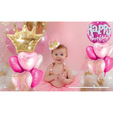6pcs 36" Hot Pink Foil Balloons – bies Princess Birthday Party Decor