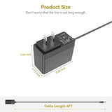 Ul Listed 6Ft Cable Replacement 12V Ac-Dc Adaptor Power Charger For Ryobi Lsdt120 Drill Driver 12V Ni-Cd Bpn1213