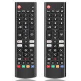 ?Pack Of 2? 2022 New Remote Control For Lg-Smart-Tv, Compatible For Lg Uhd Oled Qned Nanocell 4K 8K Smart Tv With Netflix, Prime Video, Disney Plus, L-G Channels Button