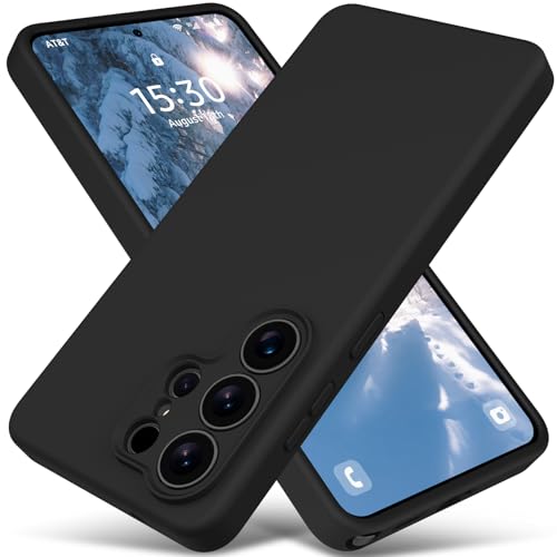 for  Galaxy S26 Ultra Case, Liquid Silicone Upgrade [Full Camera Protection] [Anti-Scratch Microfiber Lining] Slim Soft Touch Gel Rubber