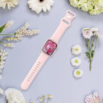 Sport Bands Compatible With Apple Watch Band 38Mm 40Mm 41Mm 42Mm 44Mm 45Mm 49Mm Women Men,Soft Silicone Strap For Iwatch Series 10 Ultra 9 8 7 6 5 4 3 2 1 Se Pink Sand