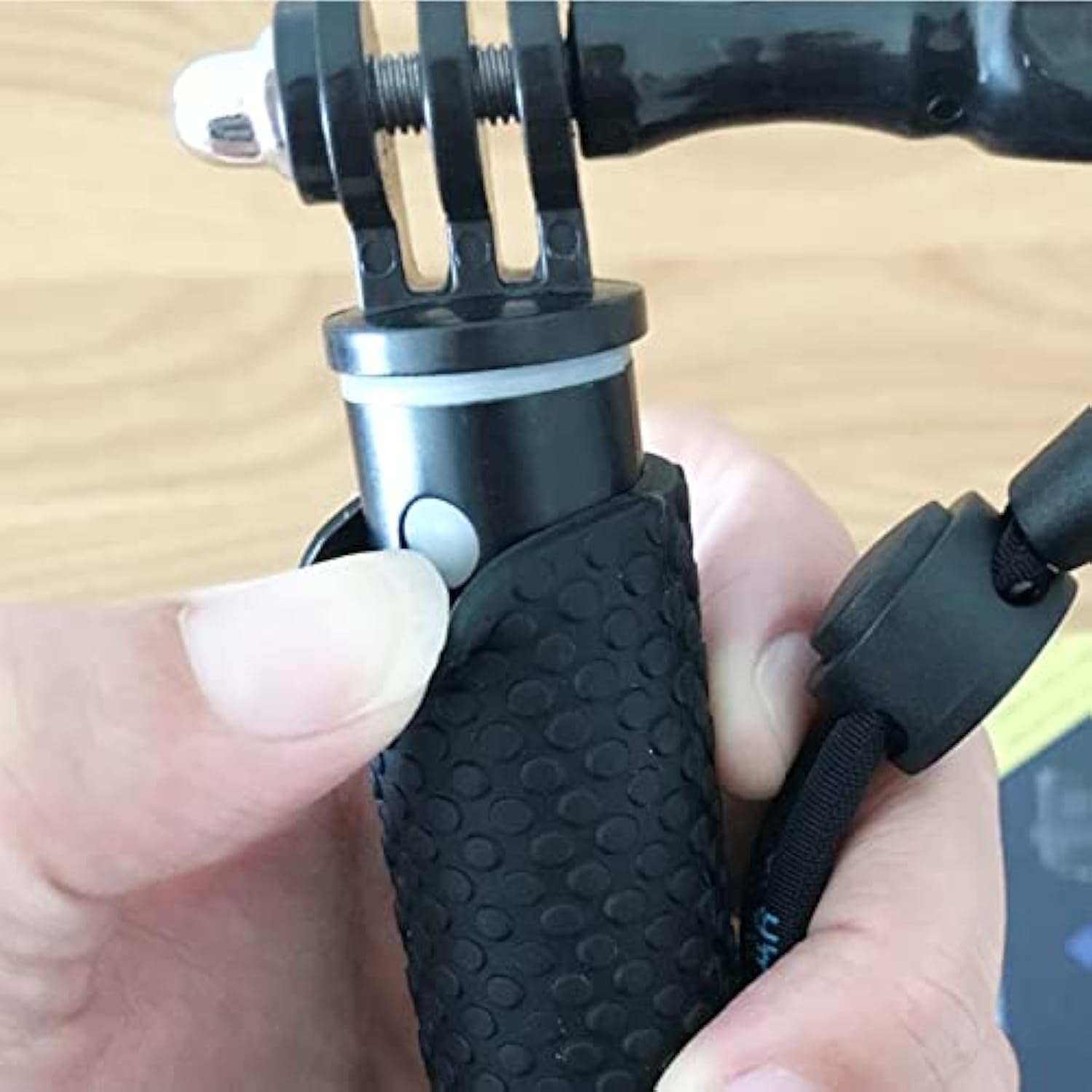 19 Inch Compact Selfie Stick Adjustable Waterproof Monopod for GoPro and Action Cameras