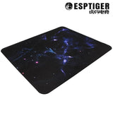 Mouse Pads Hetu (480 X 400 X 4Mm) Standard Size Glass Glaze Coating Scratch-Resistant Grainy Texture Large Gaming Mousepad - Multi-Color Galaxy Design