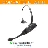 C400-Xt Ear Pads And 4Pcs Microphone Foam Kit Replacement - Ear Cushions Compatible With Vxi Blue Parrott C400-Xt Bluetooth Headset 204159 Model