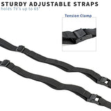 TV Anti-Tip Heavy Duty Dual Cable Kit, Non Tipping Safety Straps for Screens or Furniture Mounting, Adjustable Baby Proofing Anchor, Easy Install