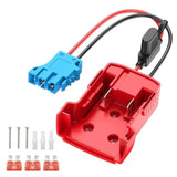 18V Power Wheels Adapter For Milwaukee M18 Battery, Power Wheels Battery Conversion Kit With Fuse Holder And Wire Harness Connector, Compatible With Peg-Perego Kids Ride-On Toy