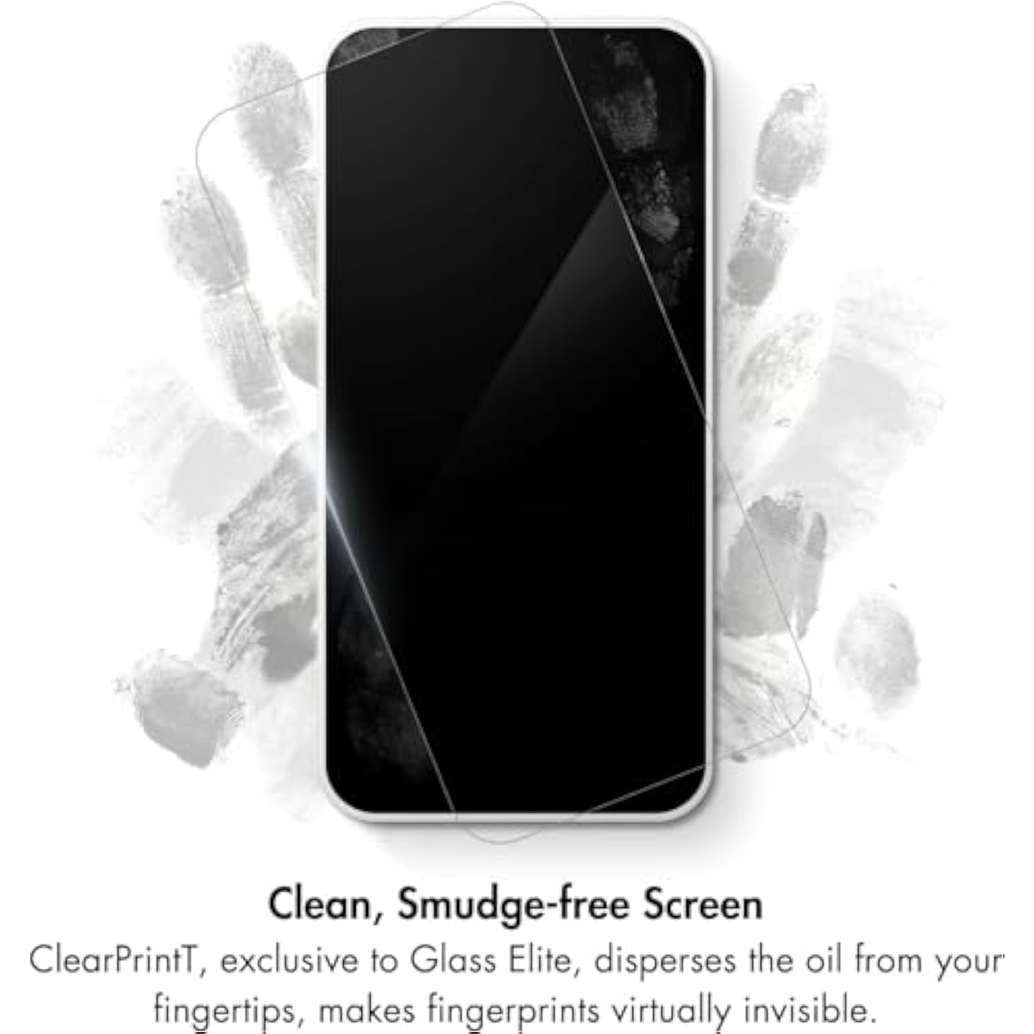 ZAGG InvisibleShield Glass Privacy Screen Protector for iPhone 13, iPhone 13 Pro, and iPhone 14 – 5X Impact and Scratch Protection, Tempered Glass, Smudge-Free, Four-way Side View Privacy