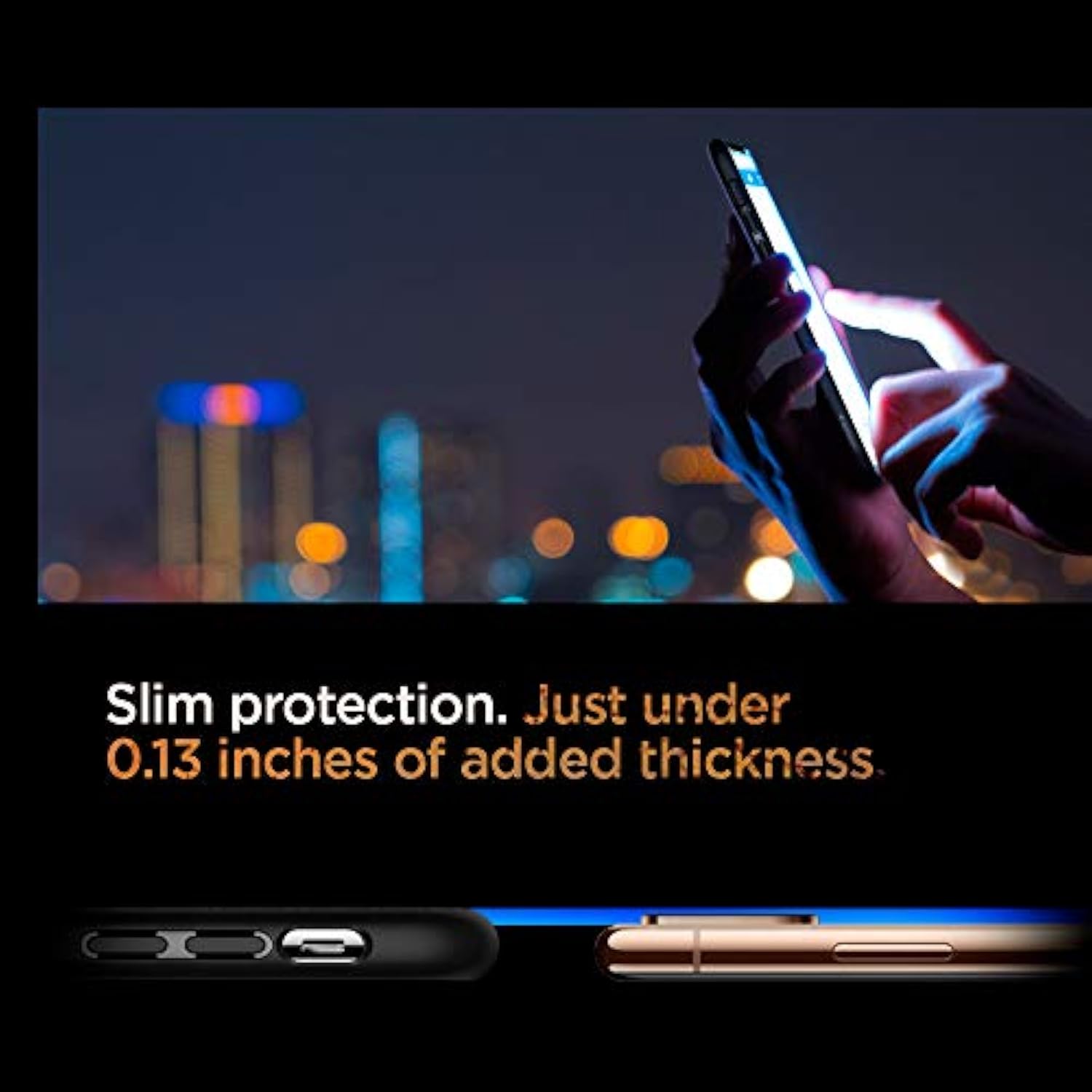 Spigen Liquid Air Designed for iPhone Xs Case (2018) / Designed for iPhone X Case (2017) - Matte Black