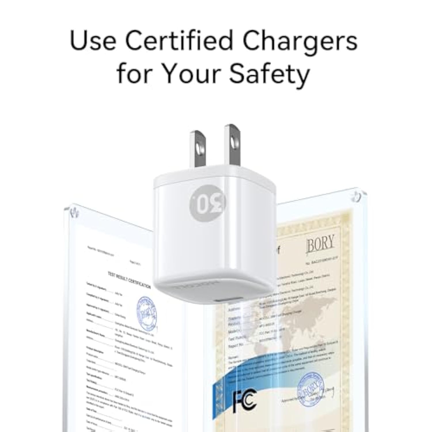 Super Fast 30W Gan Type C Charger Block, Mocoll 30W Usb C Wall Charger, Safe Charging Power Adapter For Iphone 15 Pro Max/14/13/12/11/Ipad/Airpods/Galaxy S23 Ultra/S22/Pixel 8 Pro (White)