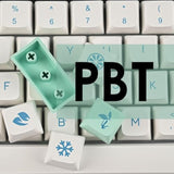 137 Keys Xda Profile Keycaps 75 Percent Cute Ice Mint Pbt Keyboard Caps For Me