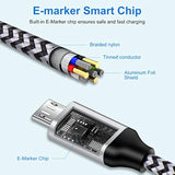 Micro Usb Wall Charger Android Charger Cable, 6Ft Fast Charging Micro Usb Cord One Port Charger Cube For Lg Stylo 3 2, Stylus 3 2, K50 K40 K30 K31 K20 V10 W30 Q6 G4 G3 G2, X Power/X Power2 /X Power 3