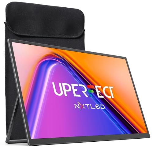 18.5" Portable Monitor, Nxtled Eye Care Display, 120Hz Fhd 1080P, 145% Srgb, Anti-Glare Matte Screen, Flicker-Free Low Blue Light, With Stand & Vesa For Laptop, Pc, Mac, Phone & Game Console