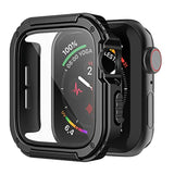 For Rugged Apple Watch Case 46Mm Series 10 With Screen Protector, Durable Military Grade Quattro Pro Series Drop-Proof Protective Cover Full Coverage Bumper For Men Iwatch