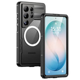 Magnetic for  Galaxy S26 Ultra Case, IP68 Waterproof Dustproof Case, [Compatible with Magsafe] [Built-in Lens & Screen Protector] Full Body