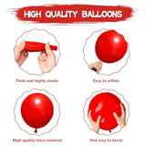 134Pcs Red Balloon Arch Kit – 5–18" Balloons for Birthday, Wedding & Party Decorations