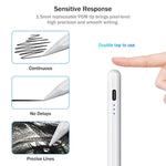 Stylus Pen For Ipad 2025-2018 With Faster Charge,Tilt Sensor Pencil Compatible With Ipad 10/9/8/7/6,11Th A16,Air 11/13 M2/M3,Pro 11/13 M4,Pro 12.9",Air 5/4/3,Mini 7/6/5