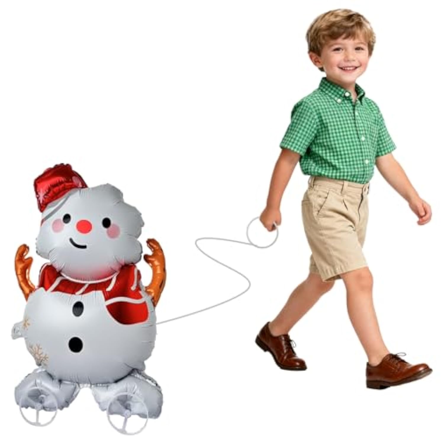 Walking Christmas Balloons, Self-Standing Foil Balloons For Christmas Party Decorations, New Year, Birthday Party Supplies(Walking3)