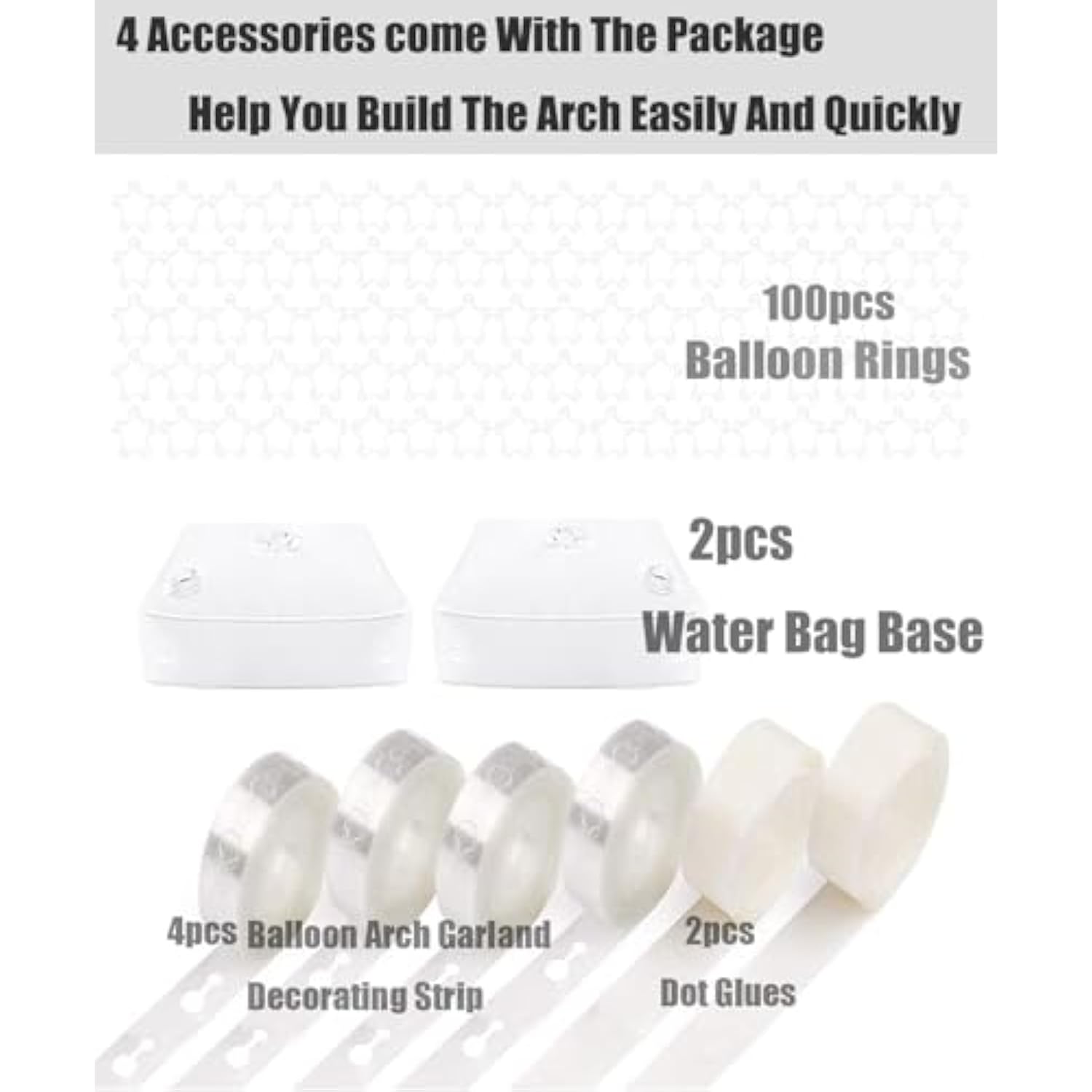Gold Round Balloon Arch Frame: 7.2ft Wedding Backdrop Stand