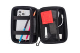 Small Cable Organizer Travel Case, Bag Organizer For Phone Charging Cords, Hdmi Cables, And More, Black