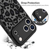 Case Compatible with iPhone 17 Pro Max Leopard Printed Pattern [Compatible with Magsafe] Cute Cheetah Protective Magnetic Case for Girls Women Men