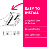 Non-Elastic Phone Grip, Small and Discreet Phone Strap Holder for Hand