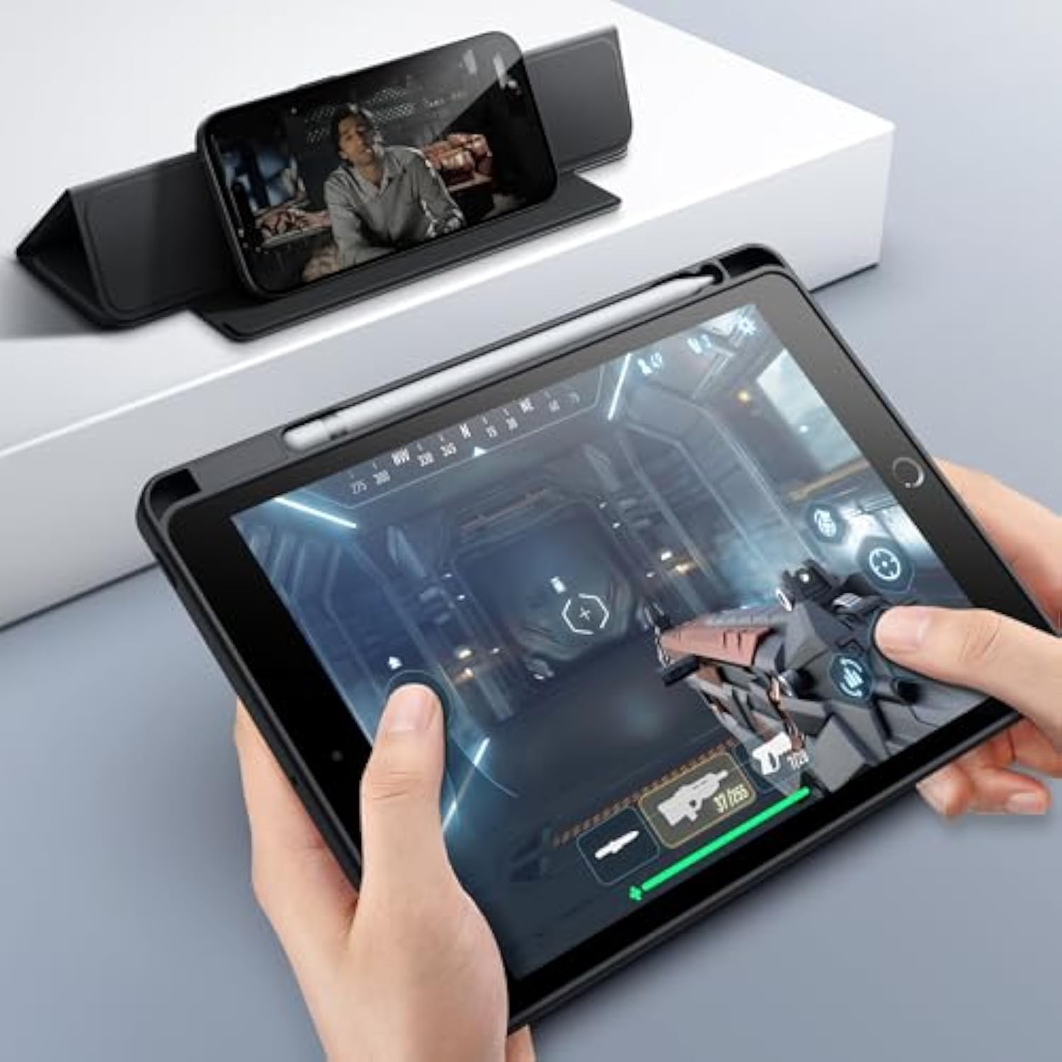 JETech Detachable Case for iPad 9/8/7 (10.2-Inch, 2021/2020/2019 Model, 9th/8t