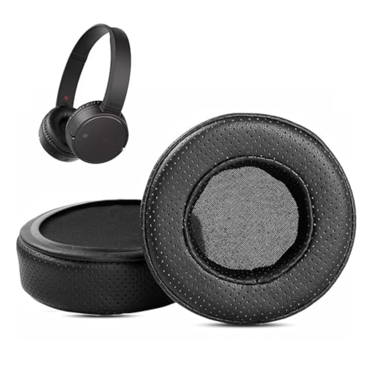 Earpads Replacement Cushion Compatible With Sony Mdr-Zx220Bt Headphone Ear Pads With Breathable Protein Leather