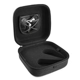 Geekria Shield Headphones Case Compatible with Sennheiser HD800S, HD800, HD820, HD700, HD660s2, HD650, PXC550 II, Replacement Hard Shell Travel Carrying Bag with Cable Storage (Dark Grey)