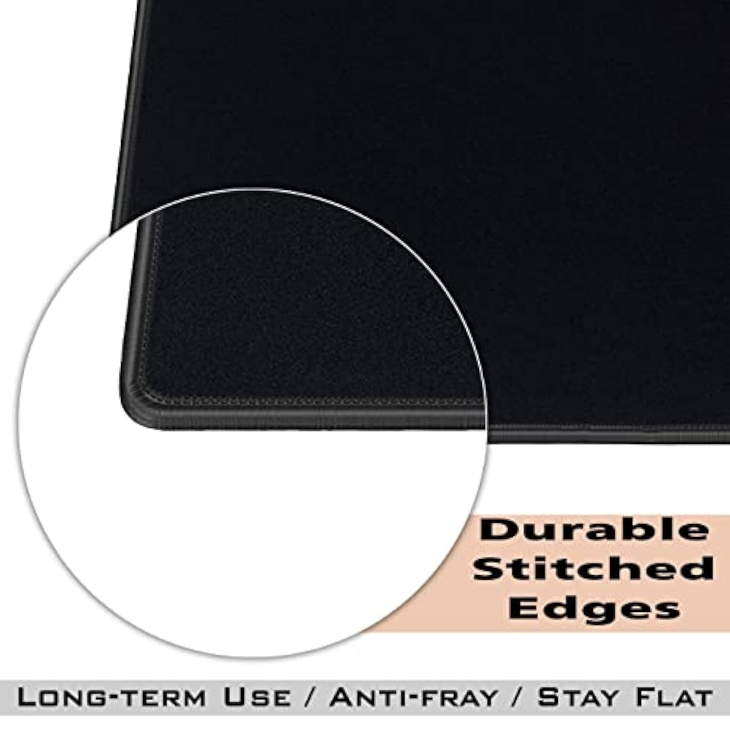 SaiTech IT 20 Pack 2mm Mouse Pad with Stitched Edges Non-Slip Rubber Base, Premium-Textured and Waterproof Mousepads Bulk, Mouse Pad Multipack Mousepad for Computers, Laptop, 8.66 x 7.1 inch