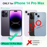 TUCCH Case Wallet for iPhone 14 Pro Max, [RFID Blocking] 4 Card Holder Stand [Shockproof TPU Interior Case] PU Leather Magnetic Protective Flip Cover Compatible with iPhone 14 Pro Max 6.7", Black