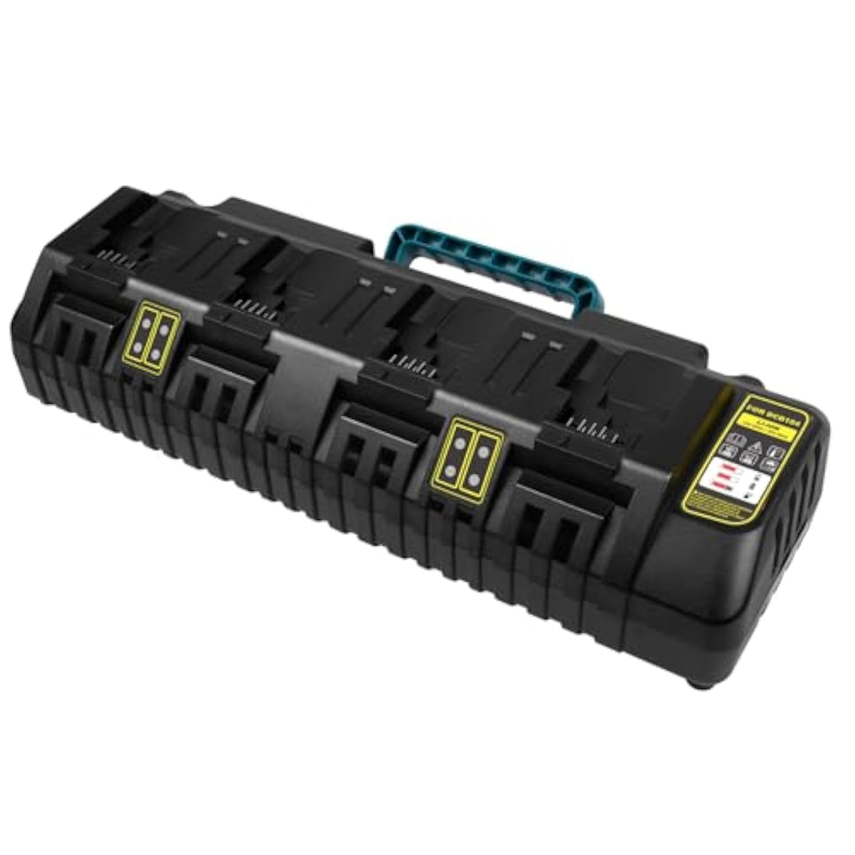 4-Port Battery Rapid Charger Dcb104 For Dewalt 12V Max, 20V Max, And Flexvolt 60V Max Lithium Ion Battery Charging Station (W/ 2 Usb Ports)