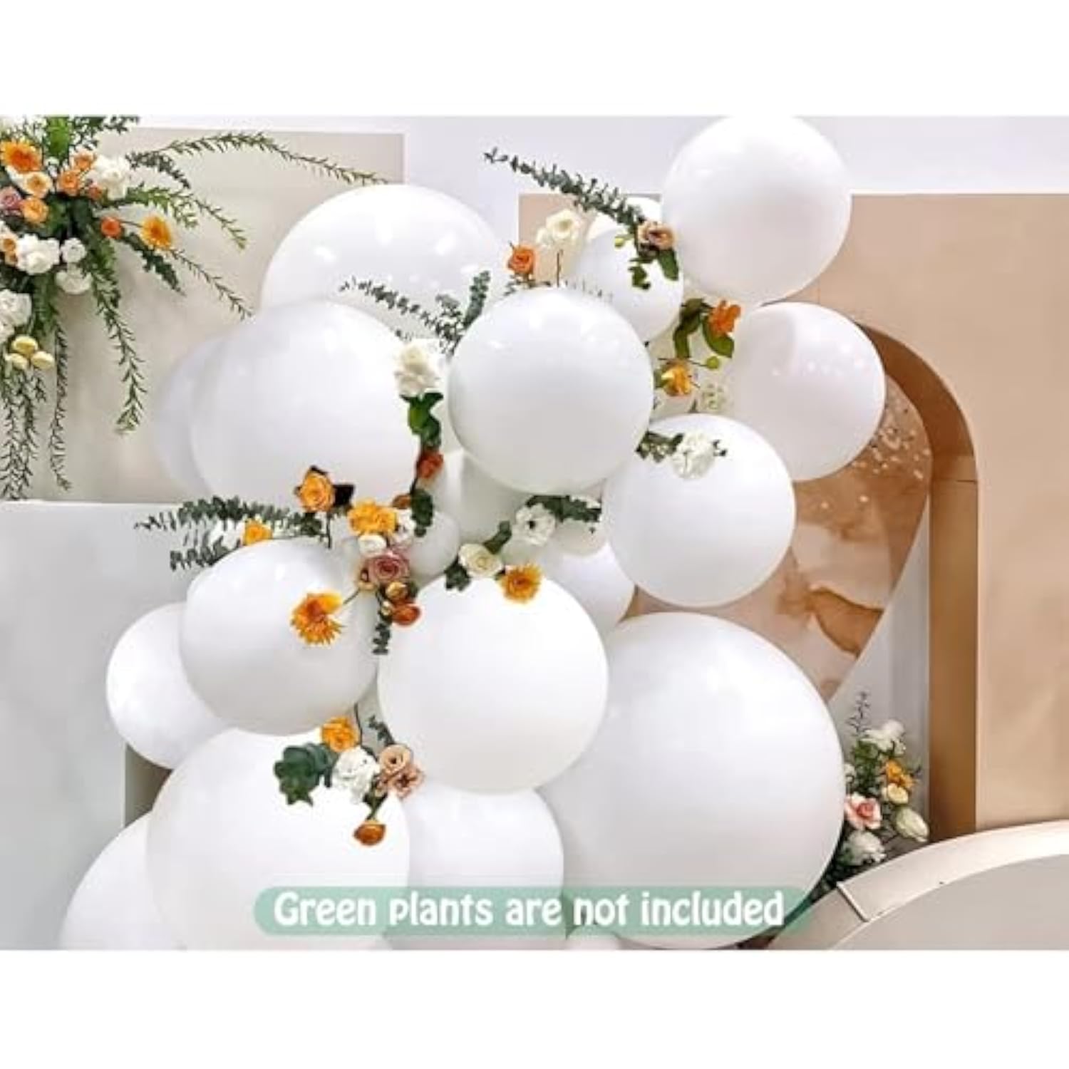 24" White Large Balloons 15pcs – Giant Latex for Parties & Events