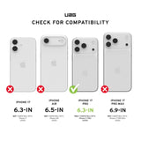 Uag Designed For Iphone 17 Pro Case Essential Armor - Compatible With Magsafe Translucent Military Grade Protective Cover, Cloud Blue