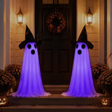 Halloween Decorations Outdoor, 2Pcs Ghost Halloween Porch Decor Indoor
