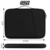 Laptop Sleeve Case, Handbags Portable Laptop Bag, 15.6 Inch Bag Shockproof Protective Notebook Case With Accessory Pocket, For 15.6 Inch Hp, Asus, Lenovo, Acer, Notebook, Computer, Black