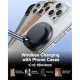 15W Fast Charging Wireless Car Charger For I Phone 16 15 14 13 12 Pro Max Plus Mini Magsafe Cases, Strong Vacuum Magnetic Suction Phone Holder For Car Dashboard Windshield Mirror