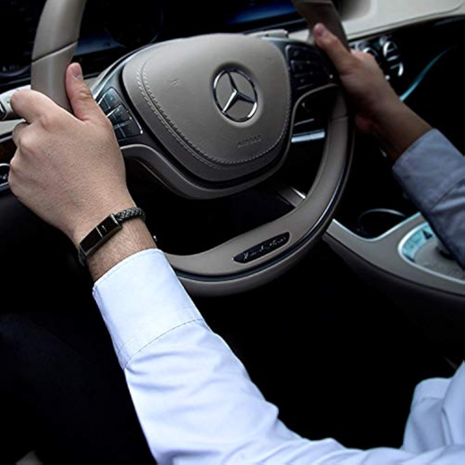 Bracelet Charging Cable Portable 8.9In Short Travel Charger Personality Punk Braided Leather Wrist Cord For Iphone Interesting Valentine'S Day/Birthday/Thanksgiving Day Gift