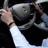 Bracelet Charging Cable Portable 8.9In Short Travel Charger Personality Punk Braided Leather Wrist Cord For Iphone Interesting Valentine'S Day/Birthday/Thanksgiving Day Gift