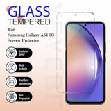 Galaxy A54 5G Screen Protector, [2 Pack] Hd-Clear Tempered Glass Screen Protector [3D Touch][Bubble-Free][Anti-Scratch][Case-Friendly] Screen Protector Glass For Samsung Galaxy A54