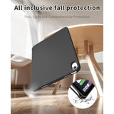 New Ipad 10Th Generation Case 10.9 Inch 2022 With Pencil Holder, Smart Slim Tr