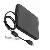 Floppy Drive 3.5 External Usb Floppy Diskette Drive For Laptops Desktops Notebooks (Black)