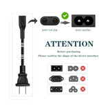 Apple Tv Power Cable, 6Ft Cord Compatible With Apple Tv 1St-5Th Gen (4K), Replacement Power Cord