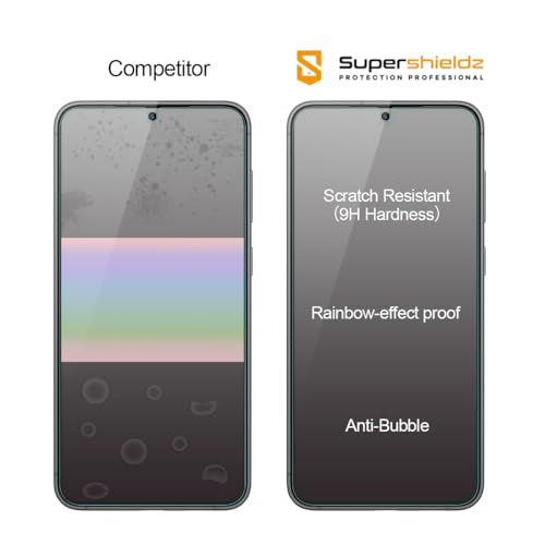 (2 Pack) Designed For Samsung Galaxy S25+ Plus / S24+ Plus Tempered Glass Screen Protector, Anti Scratch, Bubble Free