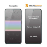 (2 Pack) Designed For Samsung Galaxy S25+ Plus / S24+ Plus Tempered Glass Screen Protector, Anti Scratch, Bubble Free