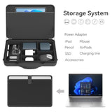 Smatree Hard Sleeve Shoulder Bag for 13inch Microsoft Surface Laptop Copilot+PC 2025,13.8inch Surface Laptop Copilot+PC,13.5inch Surface-Laptop-5/4,13inch SurfacePro 9/8,12.4inch SurfaceLaptop Go 3/2