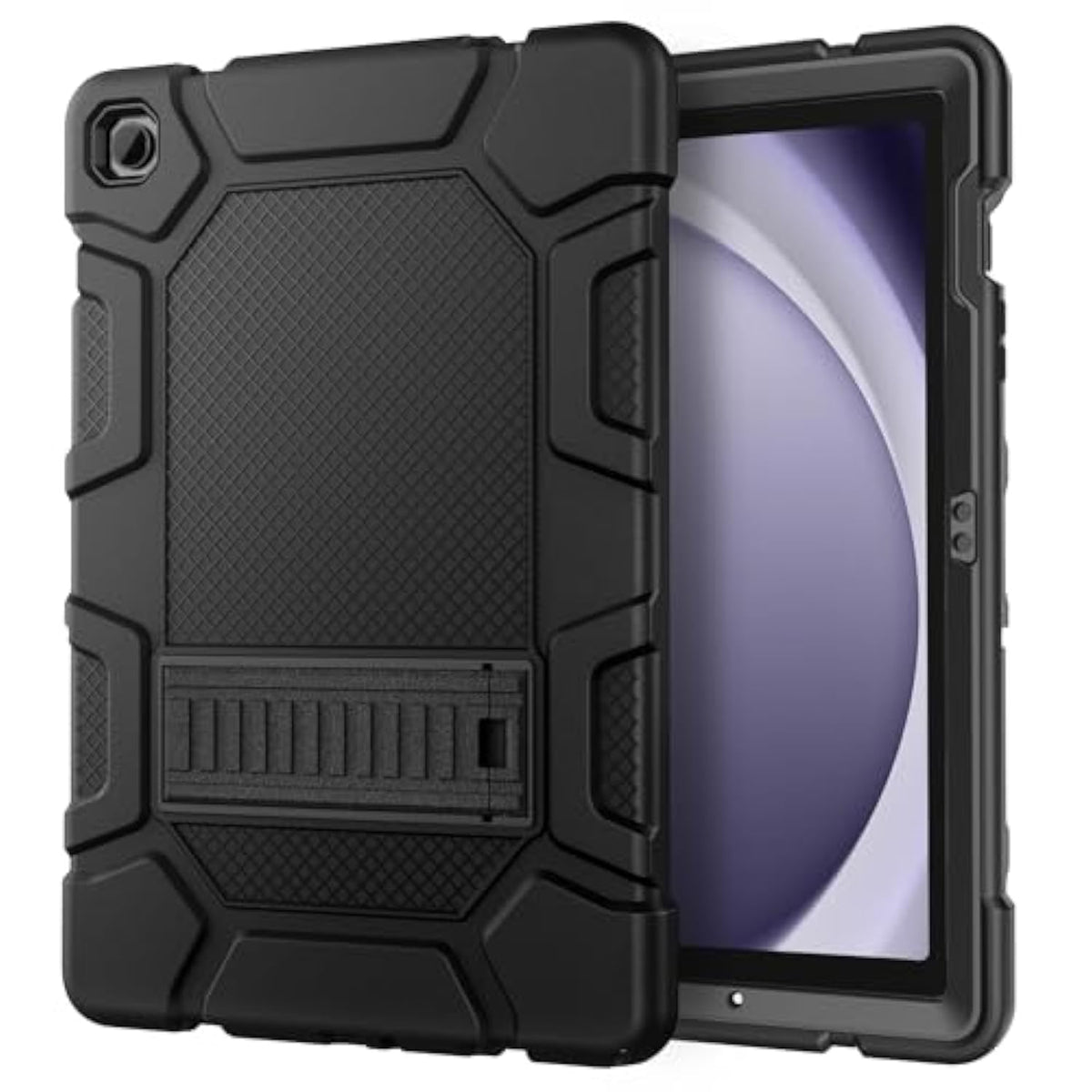 Case For Samsung Galaxy Tab A9+/A9 Plus 11” 2024 Model (Smx210/X216/X218), Heavy Duty Shockproof Rugged High Impact Protective Case, Black